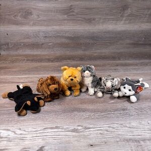 TY Beanie‎ Babies Collection Dog, Cricket, Prance, Nanook, Seadog, Doby 2000s